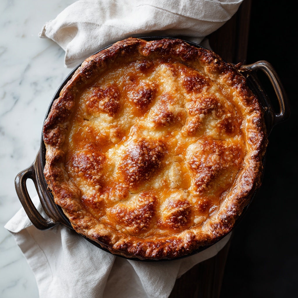 Peach Cobbler with Vanilla Ice Cream Recipe - Recipe Image