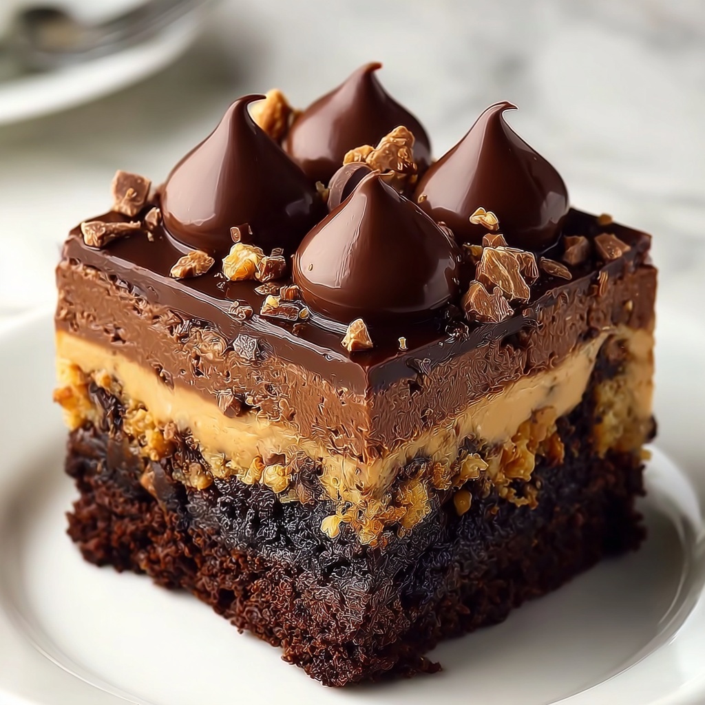 Peanut Butter Cup Dump Cake Recipe - Recipe Image