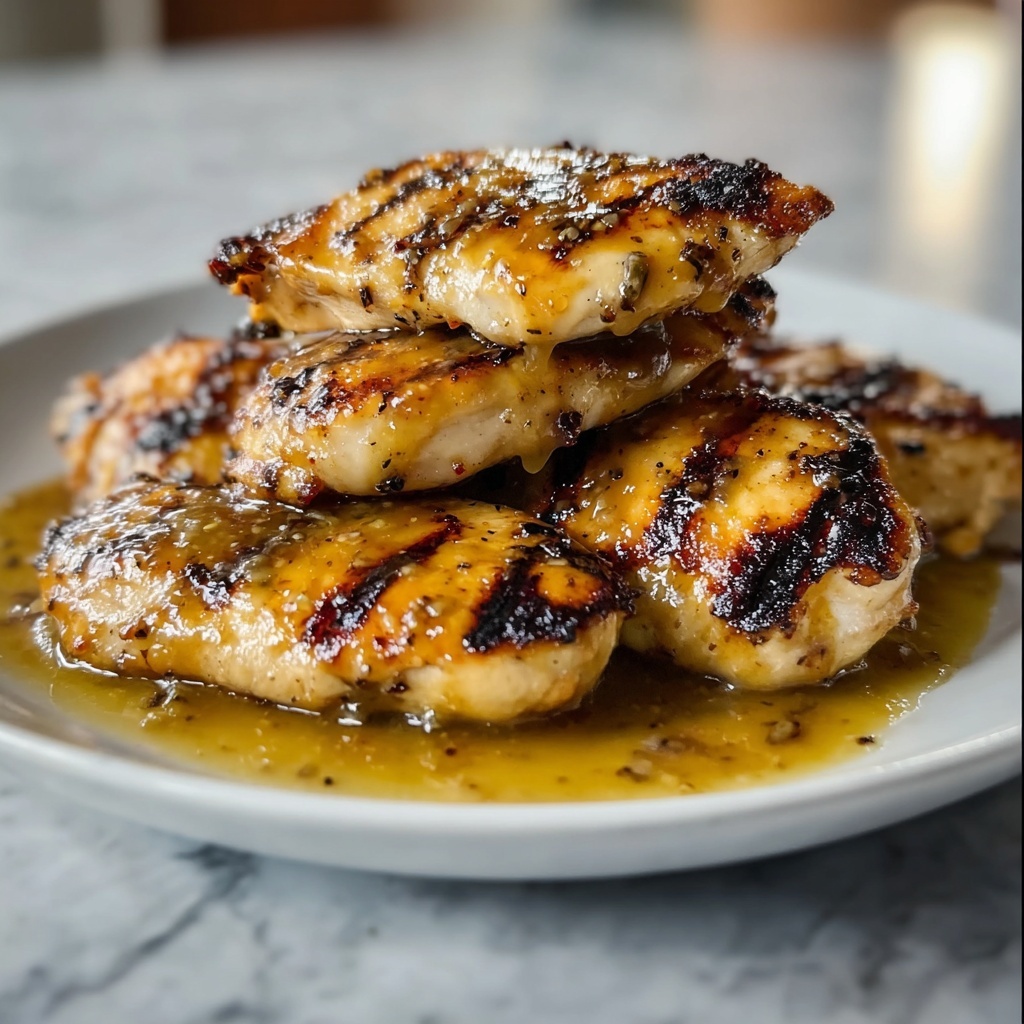 Honey Mustard Grilled Chicken Breast Recipe - Recipe Image