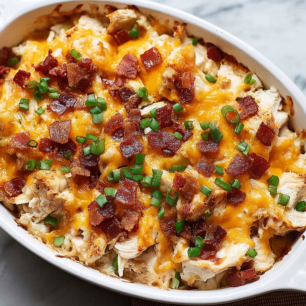 Easy Low Carb Chicken Casserole Recipe - Recipe Image