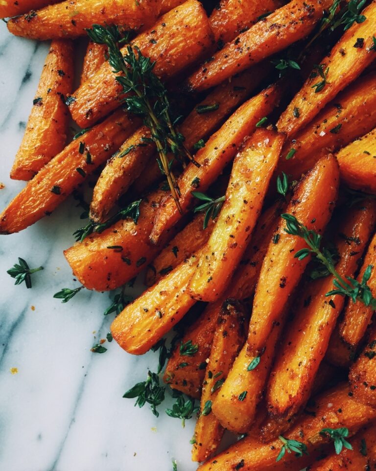 Honey Roasted Parsnips Recipe