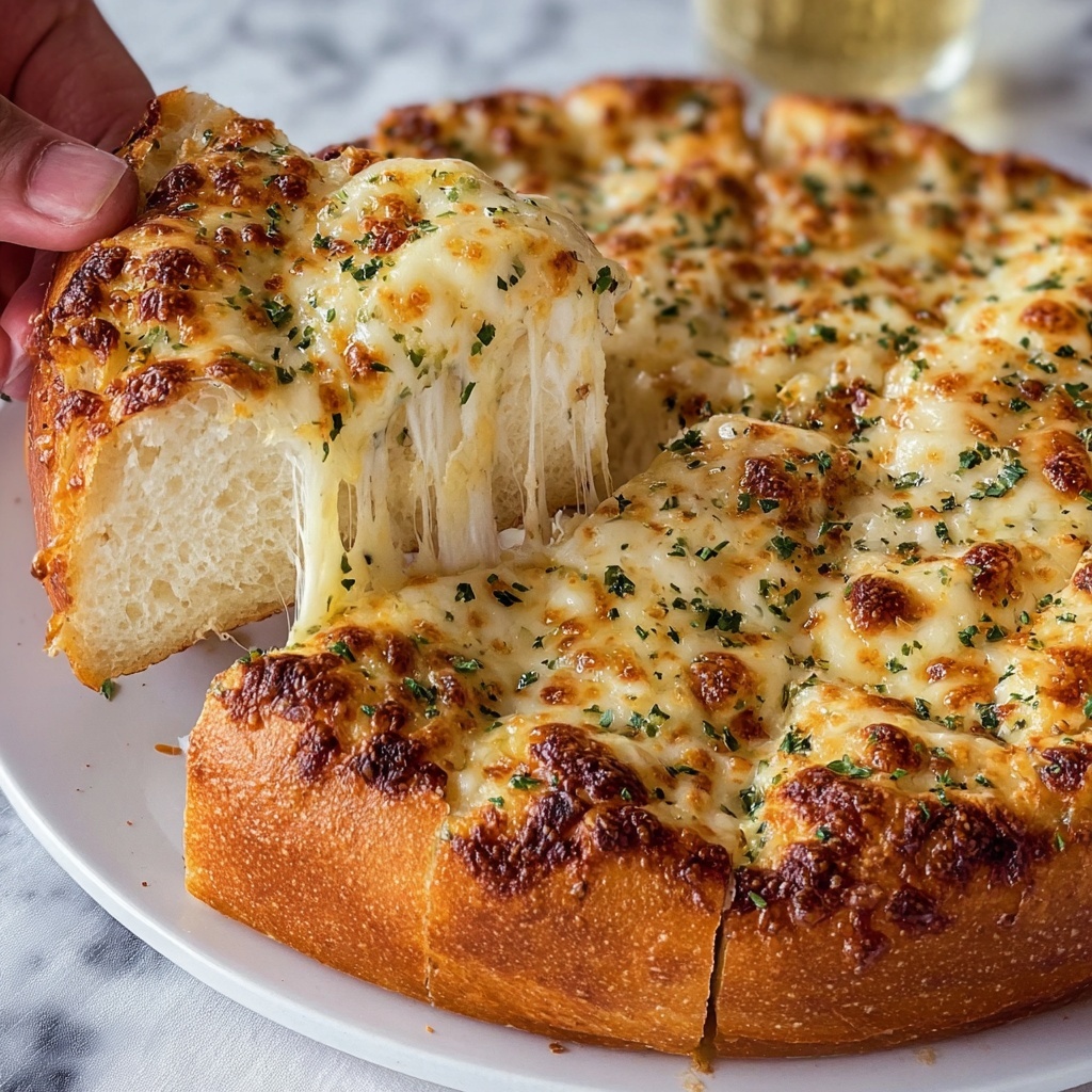 Baked Garlic Bread Dip Recipe - Recipe Image