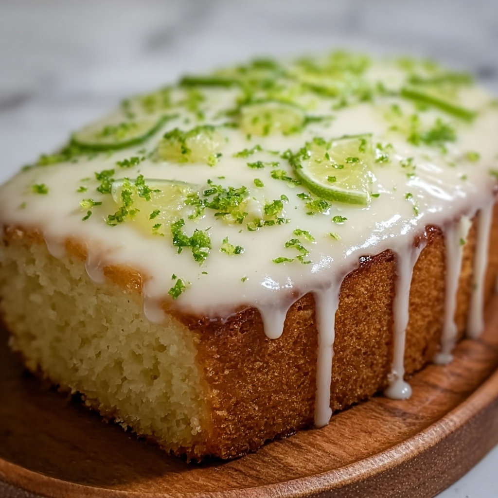 Key Lime Pound Cake Recipe - Recipe Image