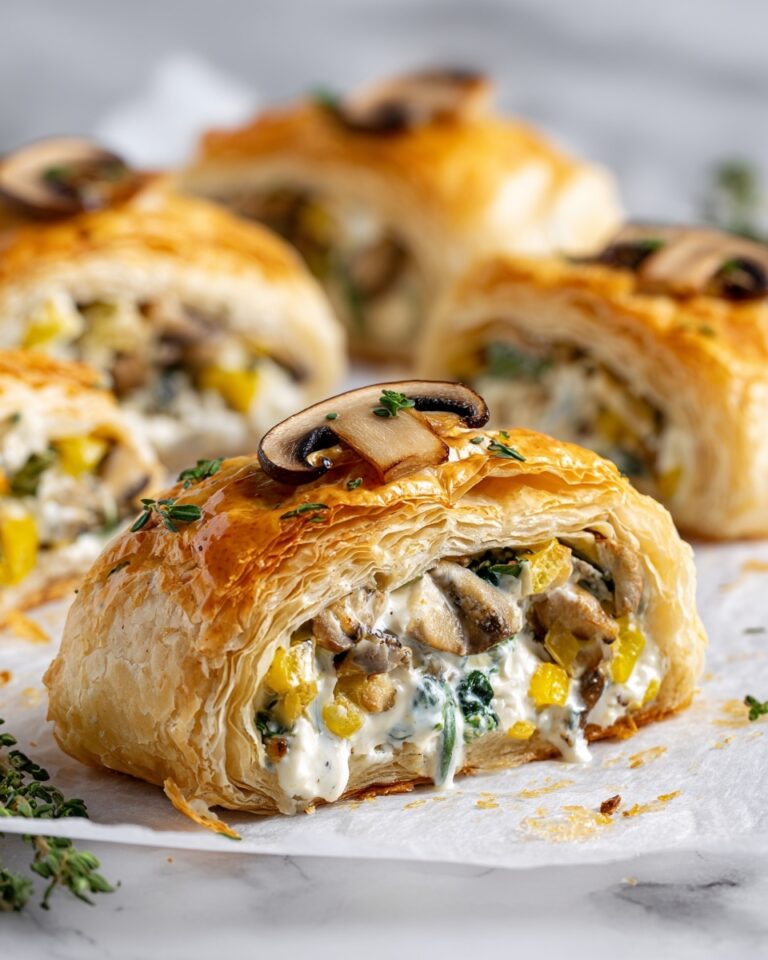 Cheesy Baked Vegetable Rolls Recipe