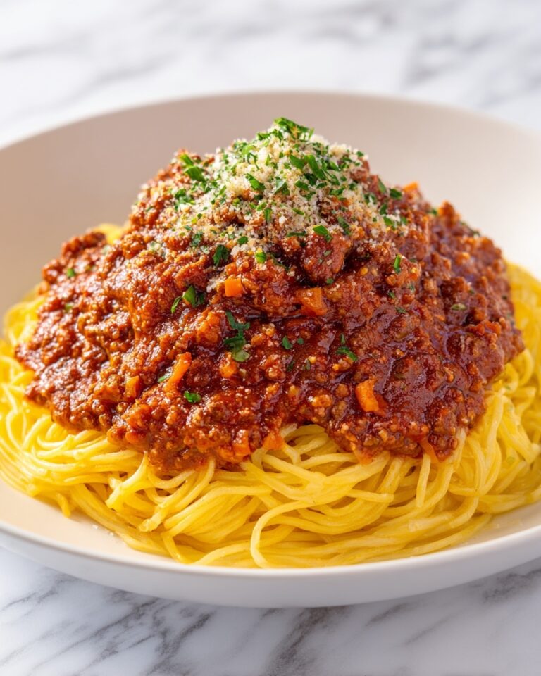 Easy Homemade Spaghetti Meat Sauce Recipe
