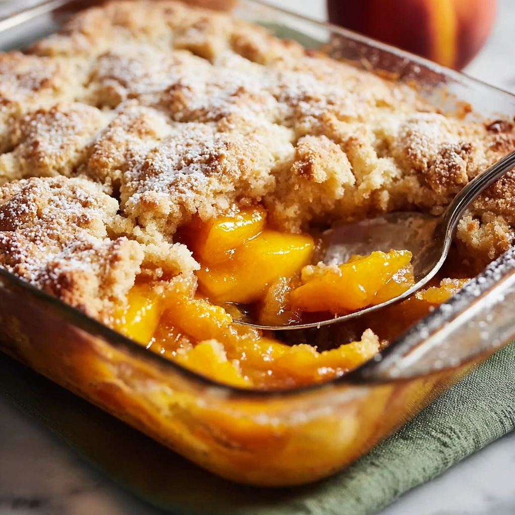 Fresh Peach Cobbler Recipe - Recipe Image