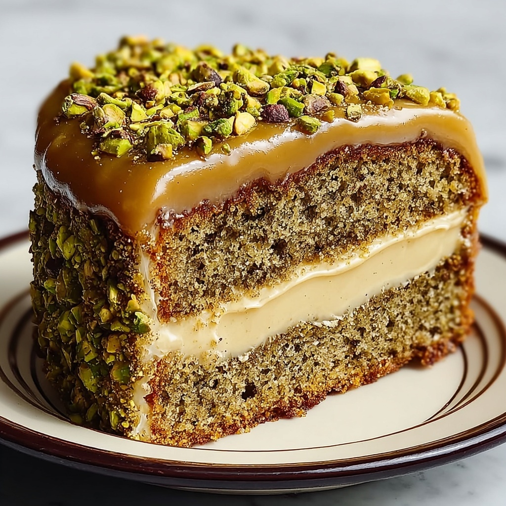 Pistachio Coffee Cake Recipe - Recipe Image