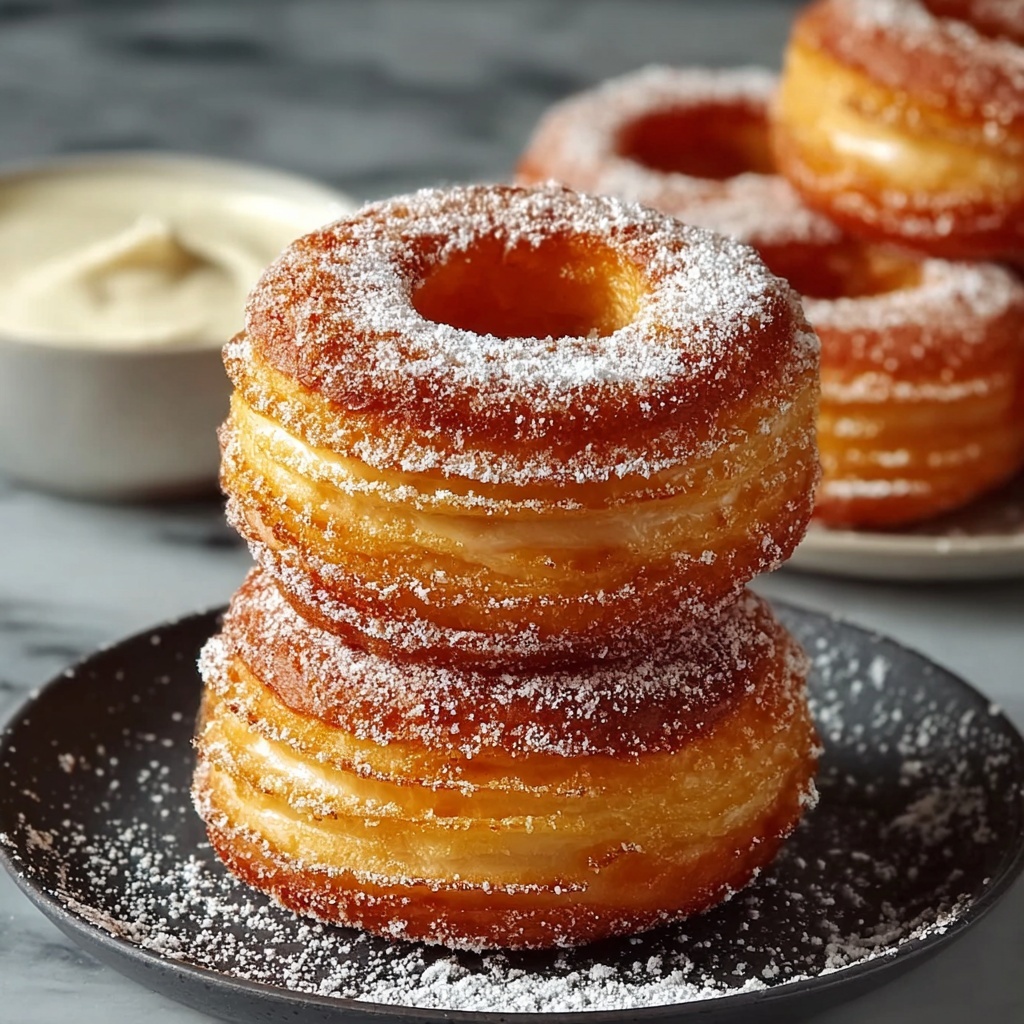 Homemade Cronuts Recipe - Recipe Image