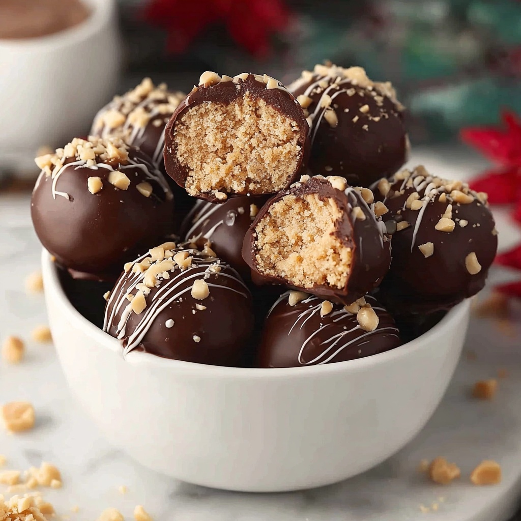No-Bake Peanut Butter Balls Recipe - Recipe Image