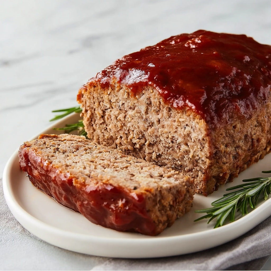 Classic Homemade Meatloaf Recipe - Recipe Image