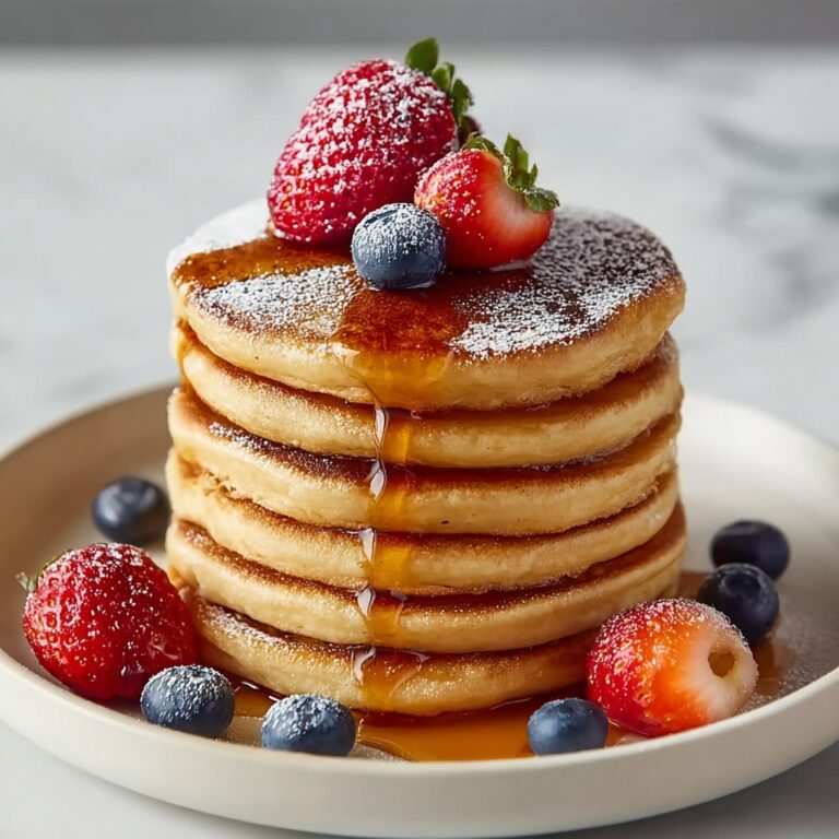 Fluffy Whole-Grain Pancakes Recipe
