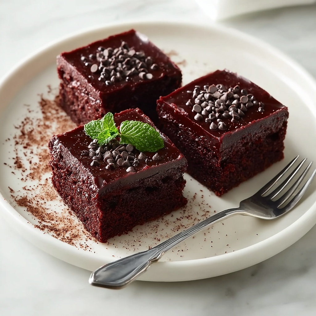 Flourless Beet Brownies Recipe - Recipe Image