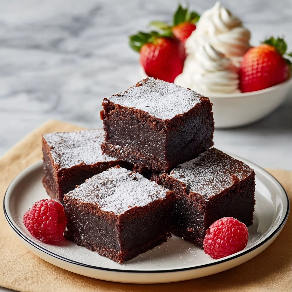 Mochi Brownies Recipe - Recipe Image