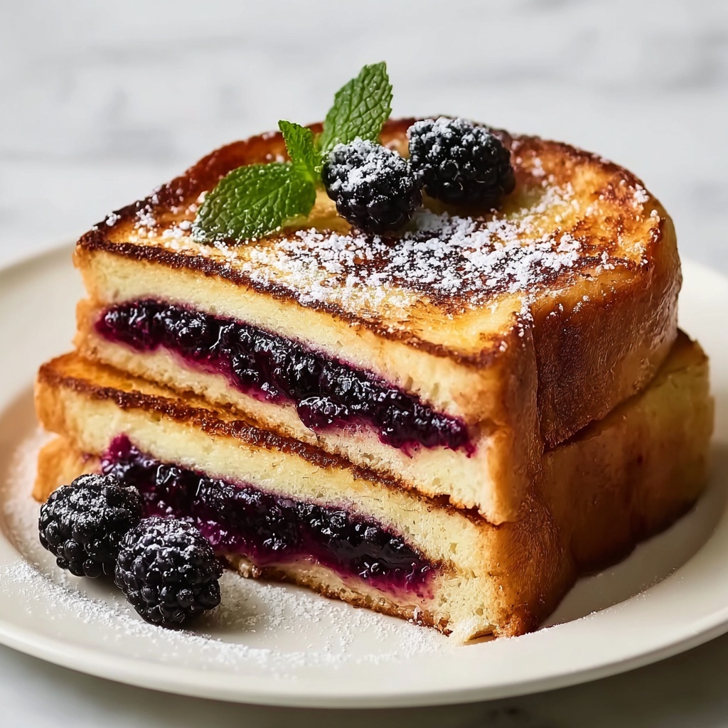 Blackberry-Stuffed French Toast Recipe - Recipe Image