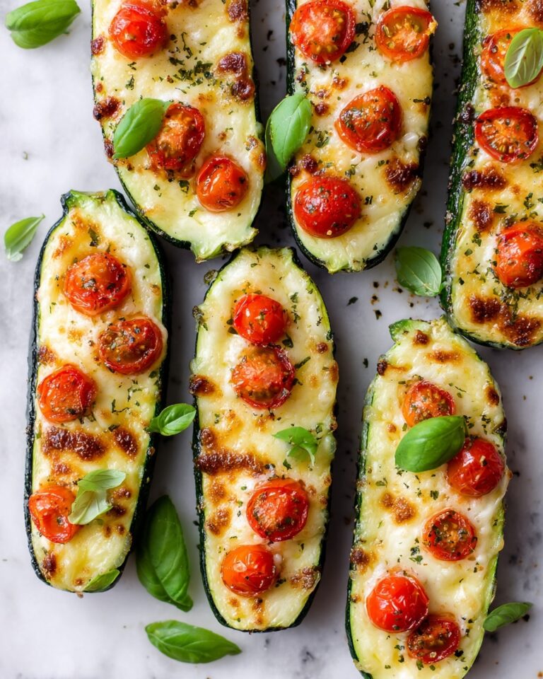 Zucchini Pizza Boats Recipe