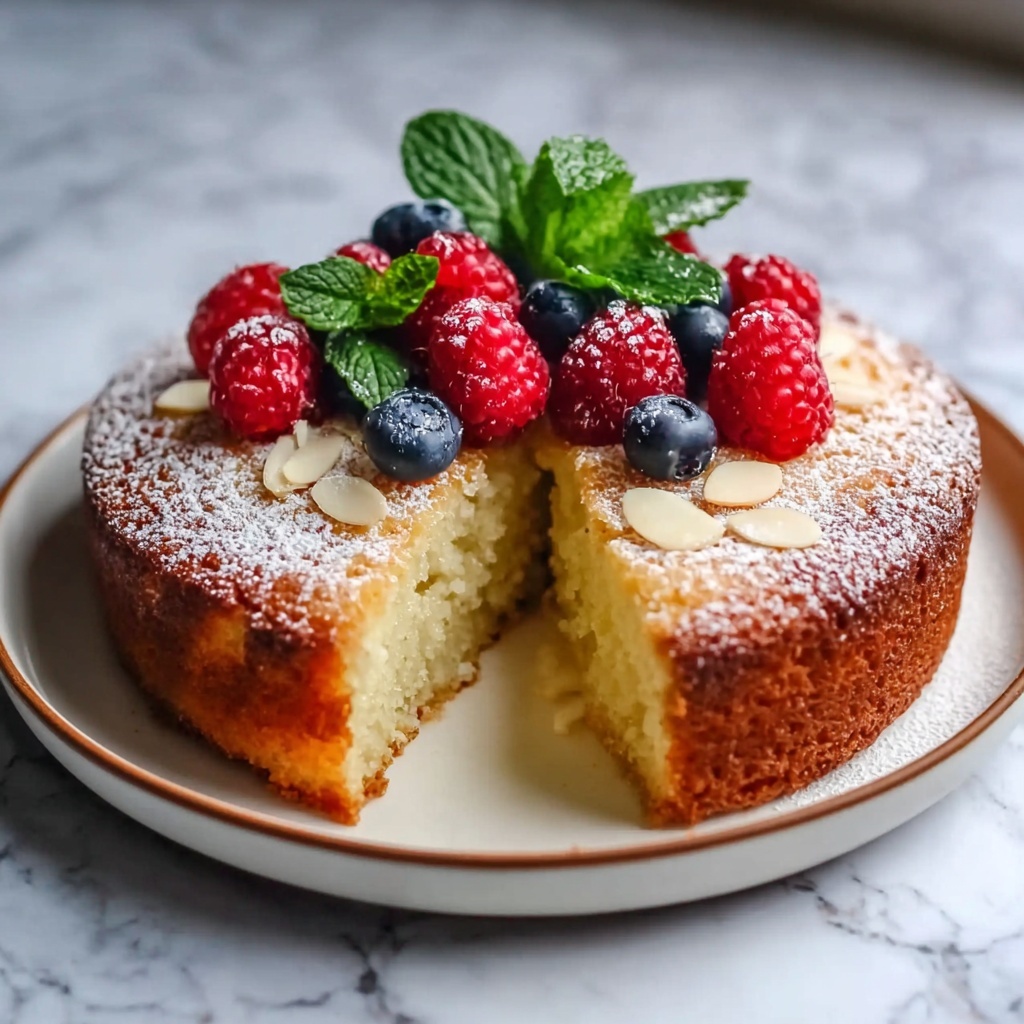 Keto French Butter Cake Recipe - Recipe Image