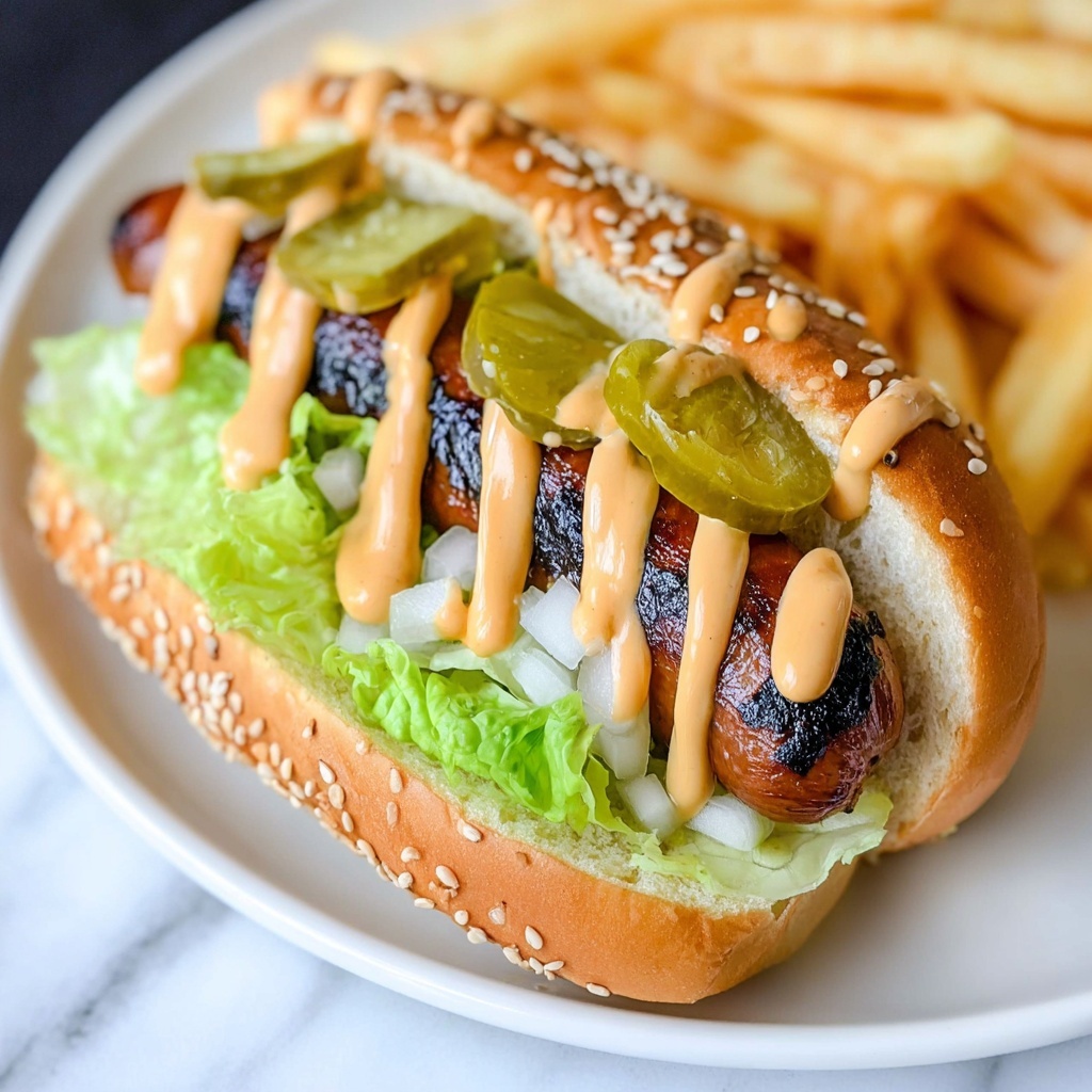 Big Mac Hot Dogs Recipe - Recipe Image