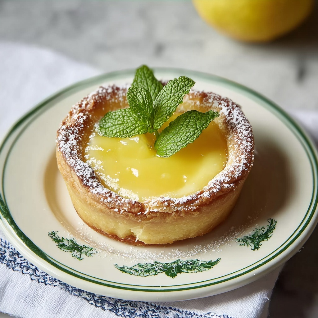 Lemon Curd Puff Pastry Squares Recipe - Recipe Image
