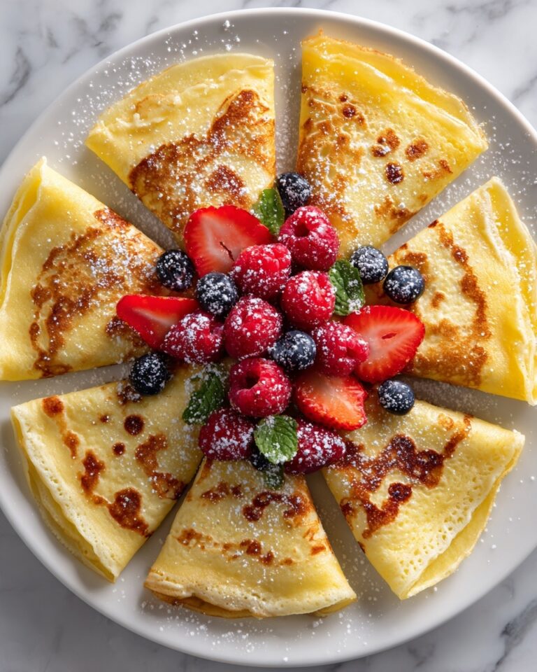 Mixed Berry Crepes Recipe