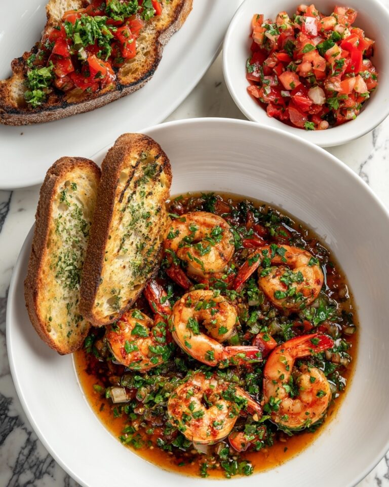 Pan Seared Chimichurri Shrimp Recipe