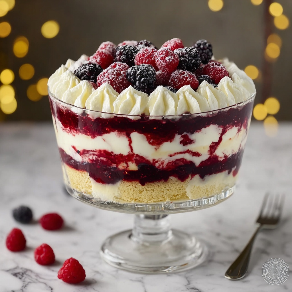 Mixed Berry Trifle Recipe - Recipe Image