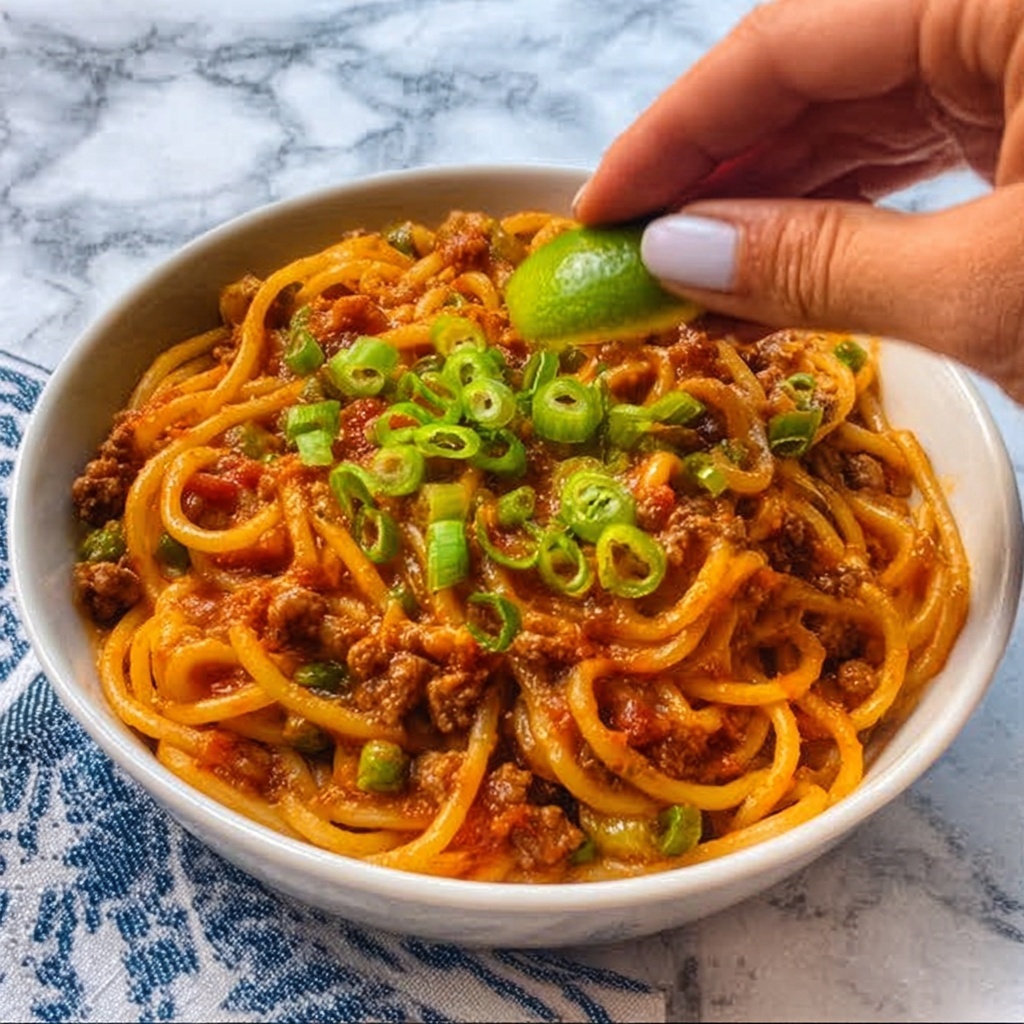 Cowboy Spaghetti Recipe - Recipe Image
