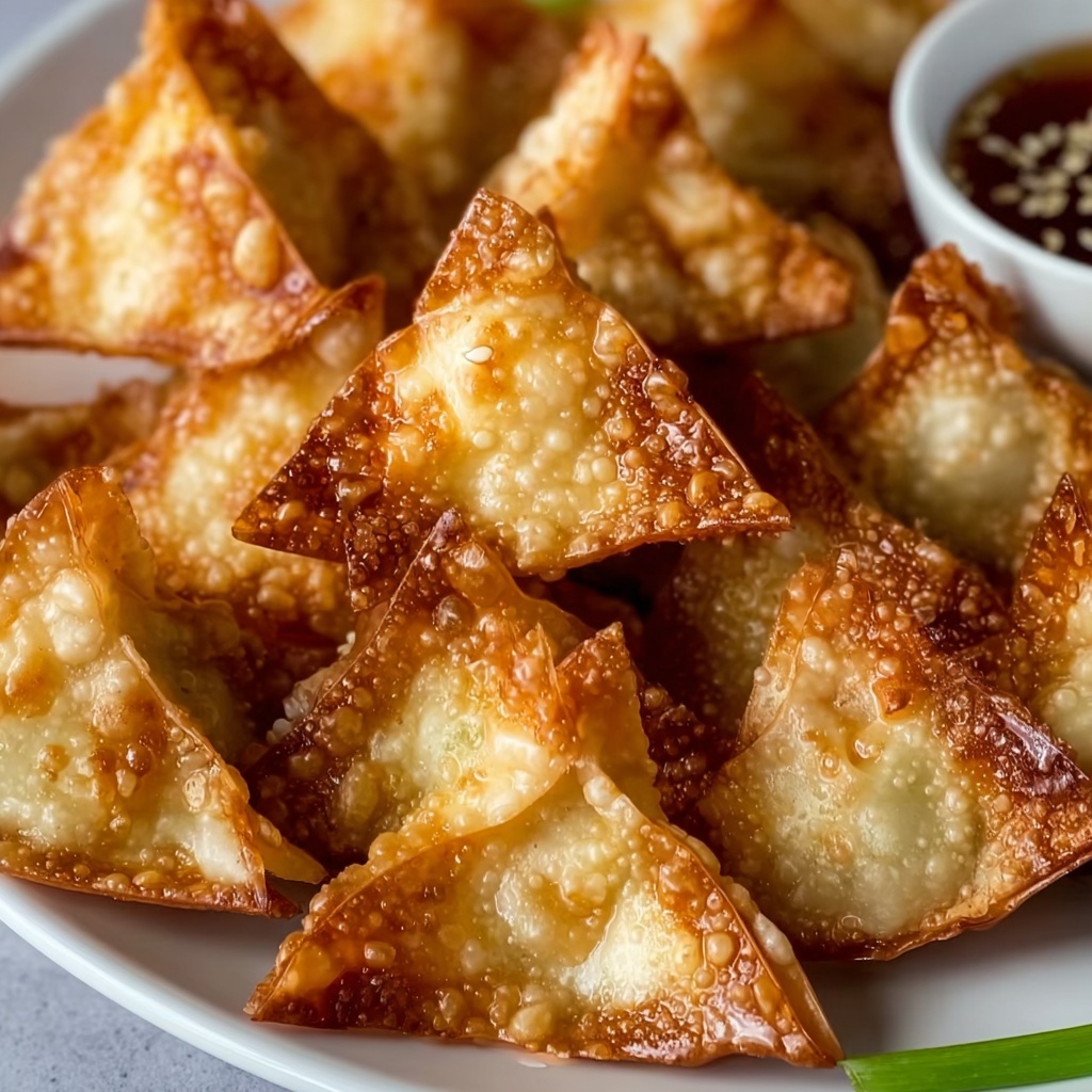 Crispy Crab Rangoon Bites Recipe - Recipe Image