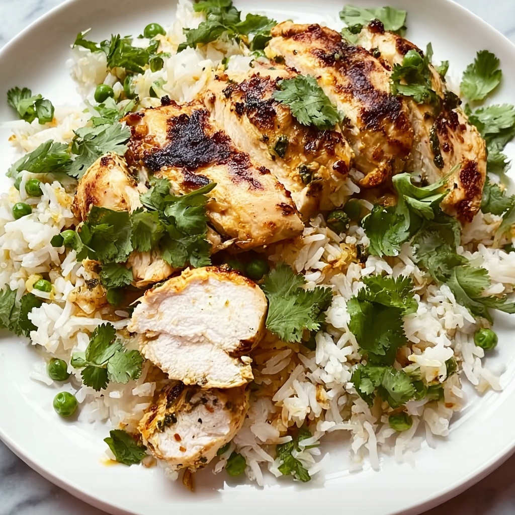 Coconut Chicken Rice Recipe - Recipe Image