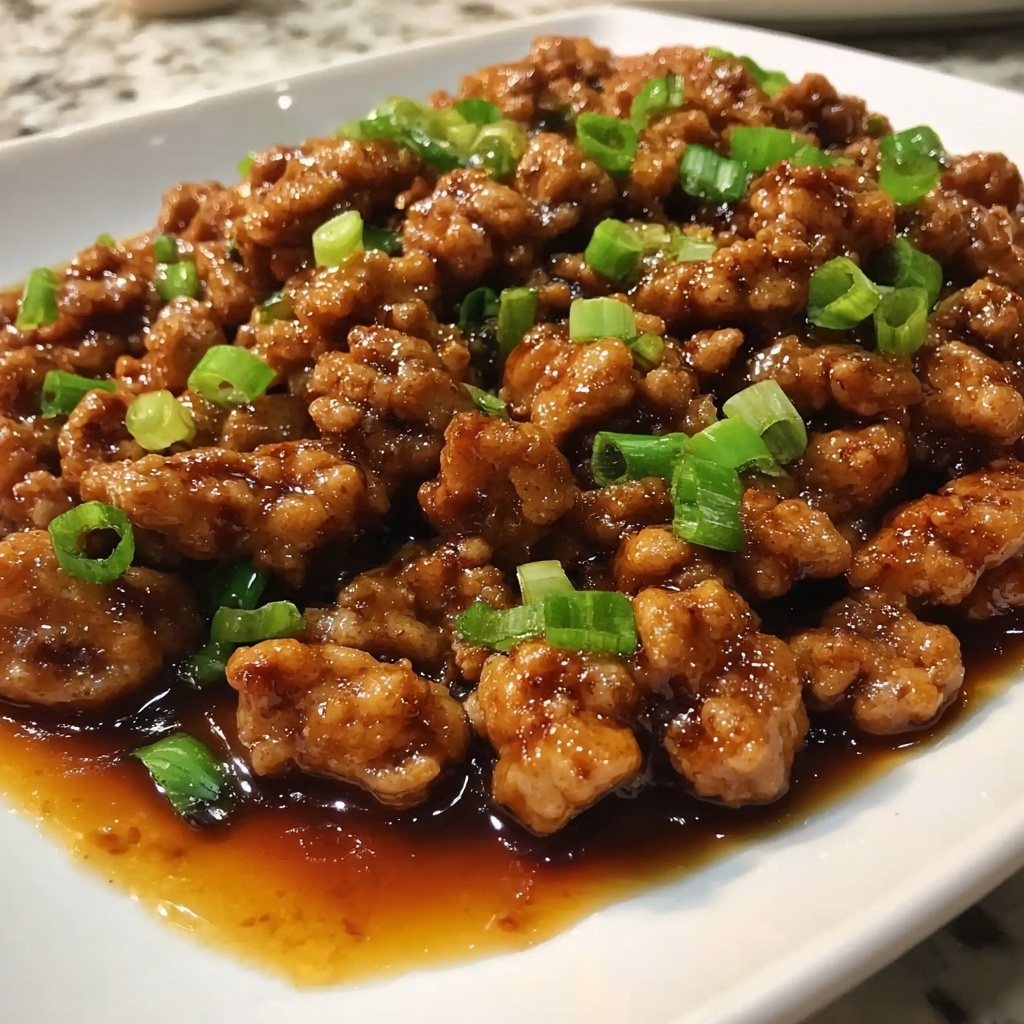 Honey Garlic Ground Turkey Recipe - Recipe Image
