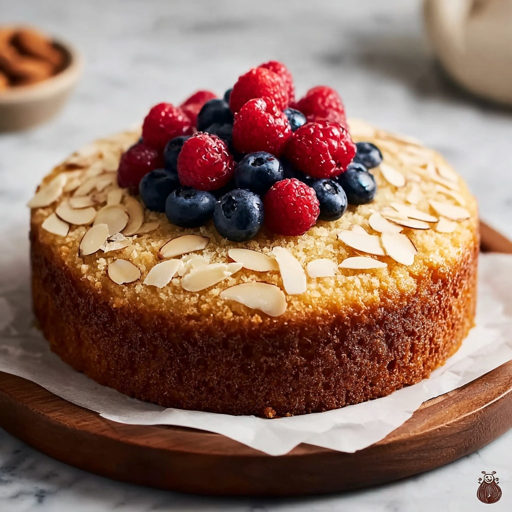 Almond Nut Cake Recipe - Recipe Image