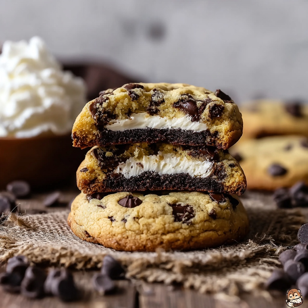 Chocolate Chip Cheesecake Cookies Recipe - Recipe Image