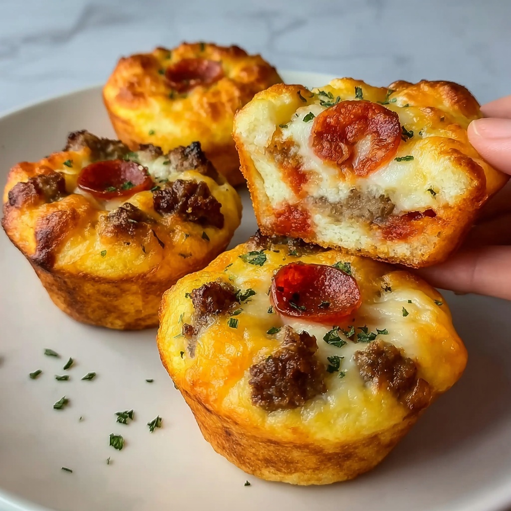 Carnivore Pizza Muffins: 7 Savory Bites for Pizza Lovers Recipe - Recipe Image