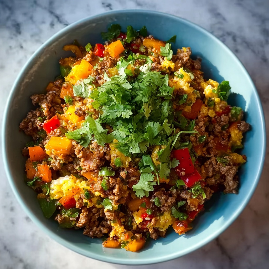 Spicy Cauliflower Rice with Ground Turkey Recipe - Recipe Image
