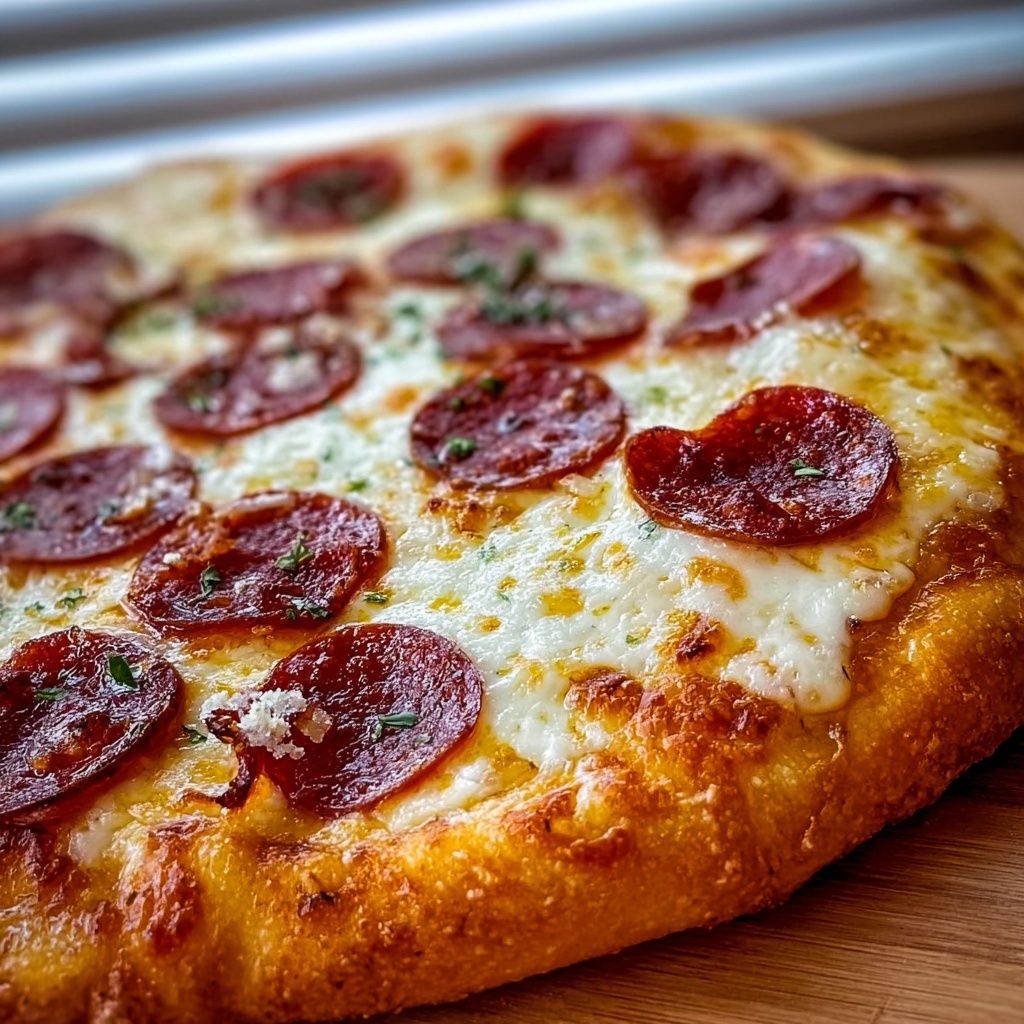 Hot Honey Pepperoni Ricotta Pizza Recipe - Recipe Image