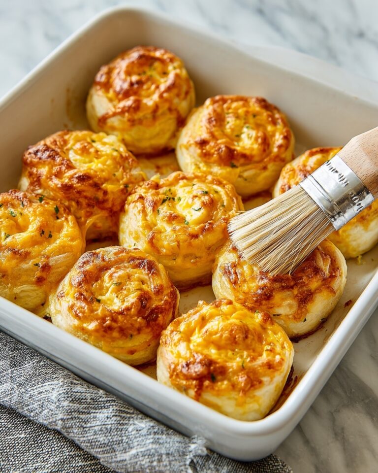Homemade Garlic Cheese Rolls Recipe