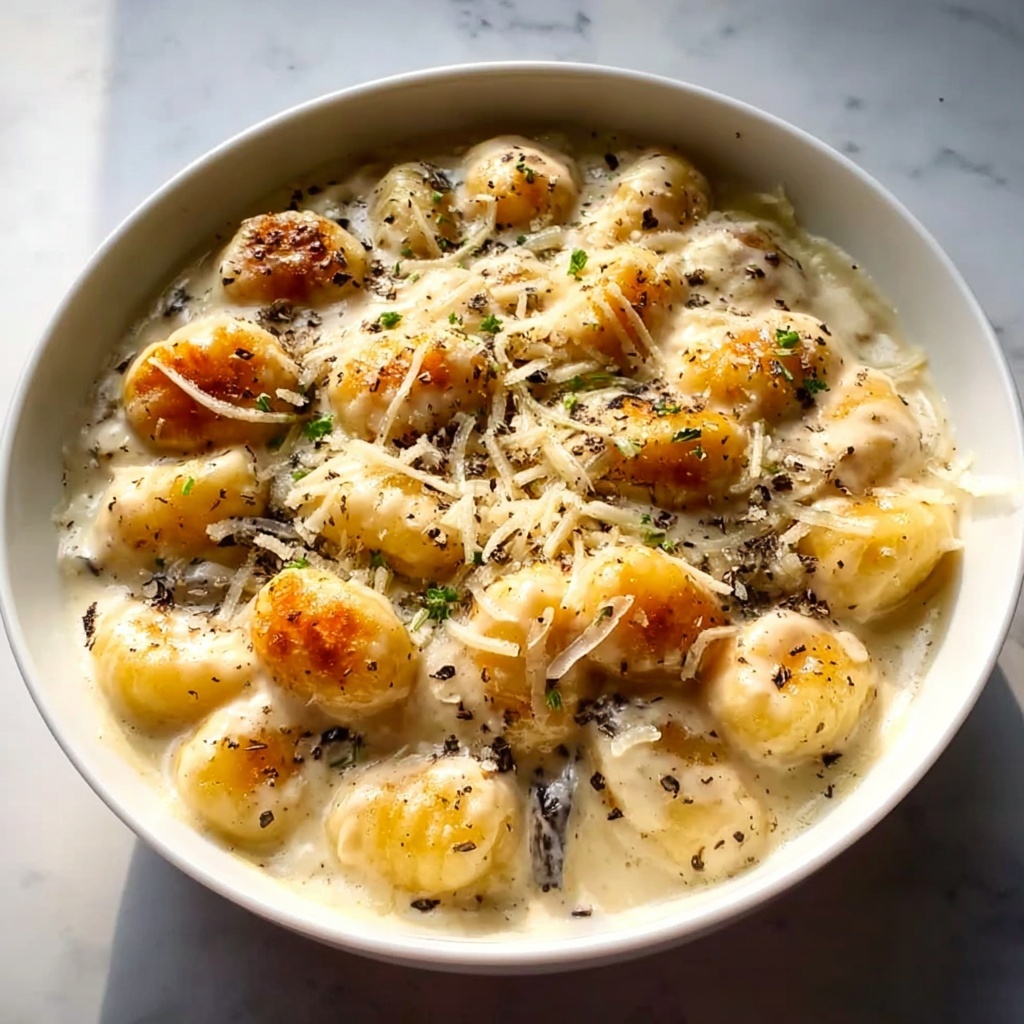 Gnocchi in Cream Sauce Recipe - Recipe Image