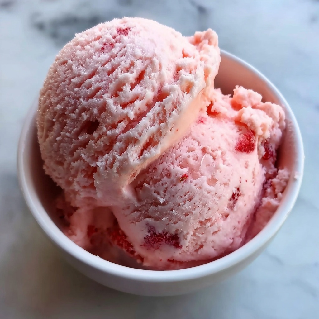 Vegan Strawberry Ice Cream Recipe - Recipe Image