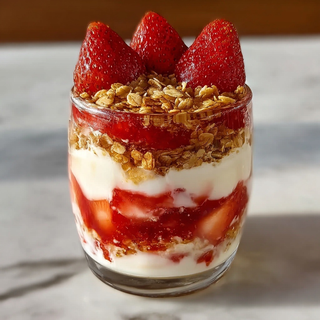 Strawberry Parfait: 5 Layers of Pure Delight Recipe - Recipe Image