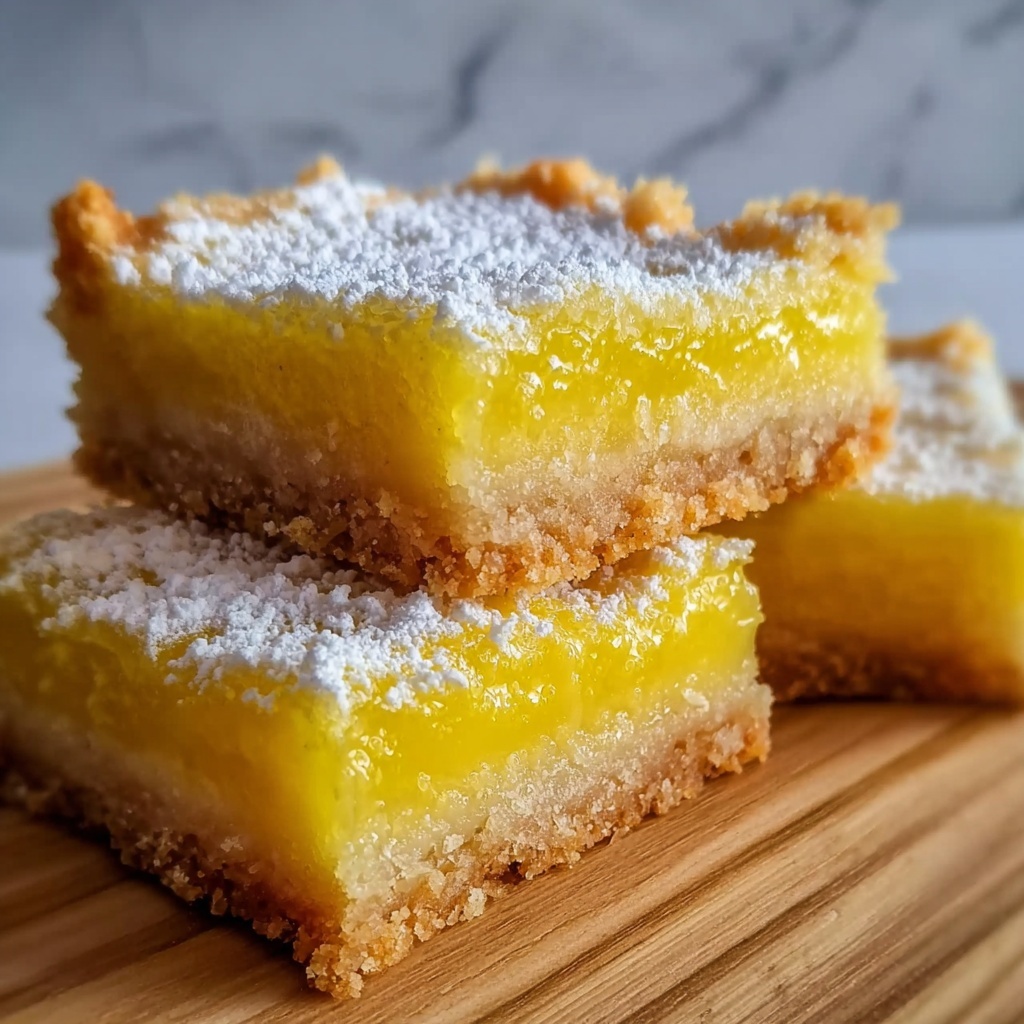 Gluten-Free Lemon Bars Recipe - Recipe Image
