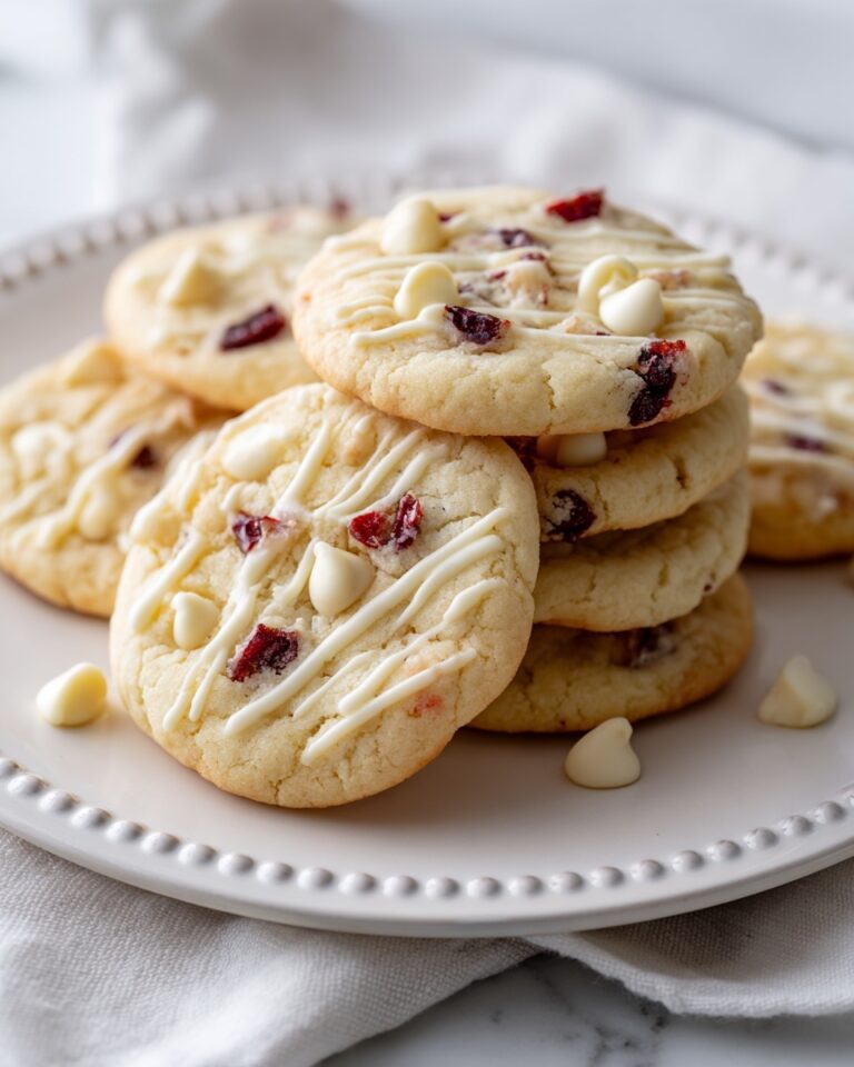 White Chocolate Cranberry Orange Cookies Recipe