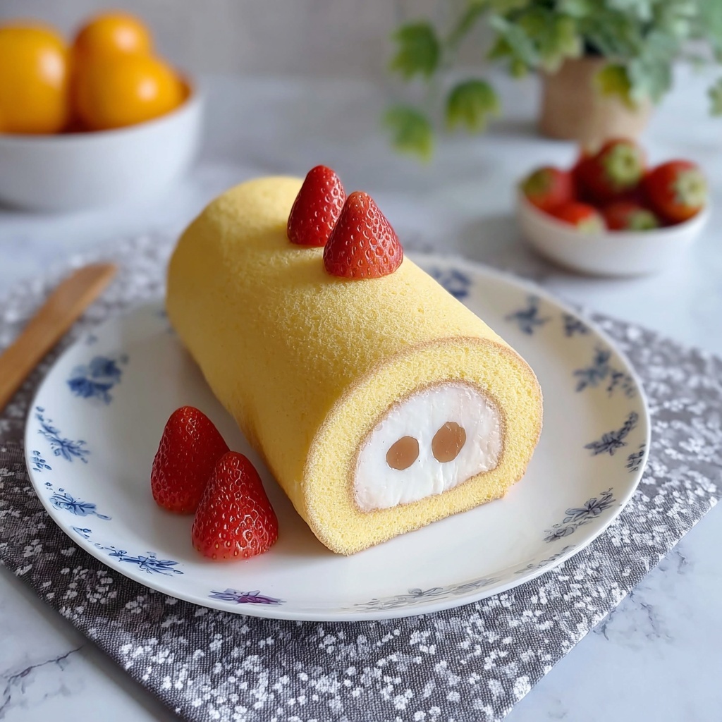 Delicious Chinese Swiss Roll: The Ultimate Homemade Treat Recipe - Recipe Image