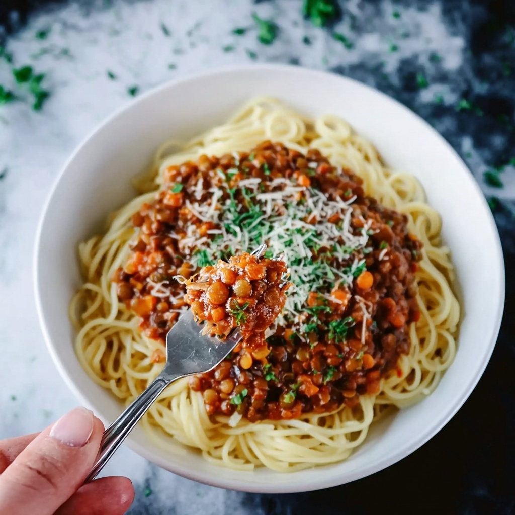 Lentil Bolognese Recipe - Recipe Image