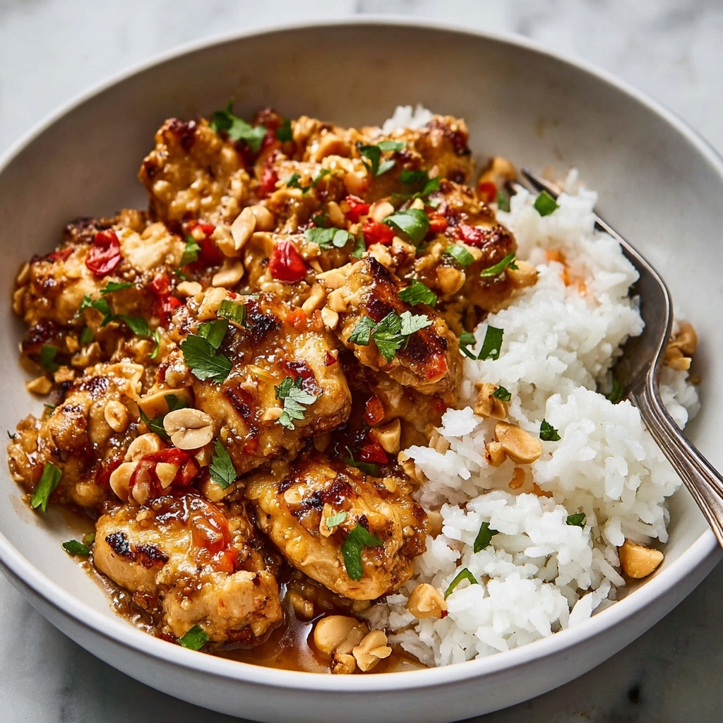 Cooker Peanut Chicken Recipe - Recipe Image