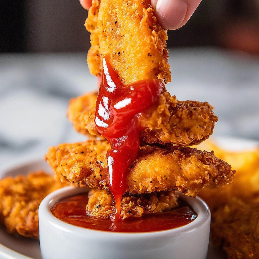 Ketchup Chips Chicken Tenders Recipe - Recipe Image