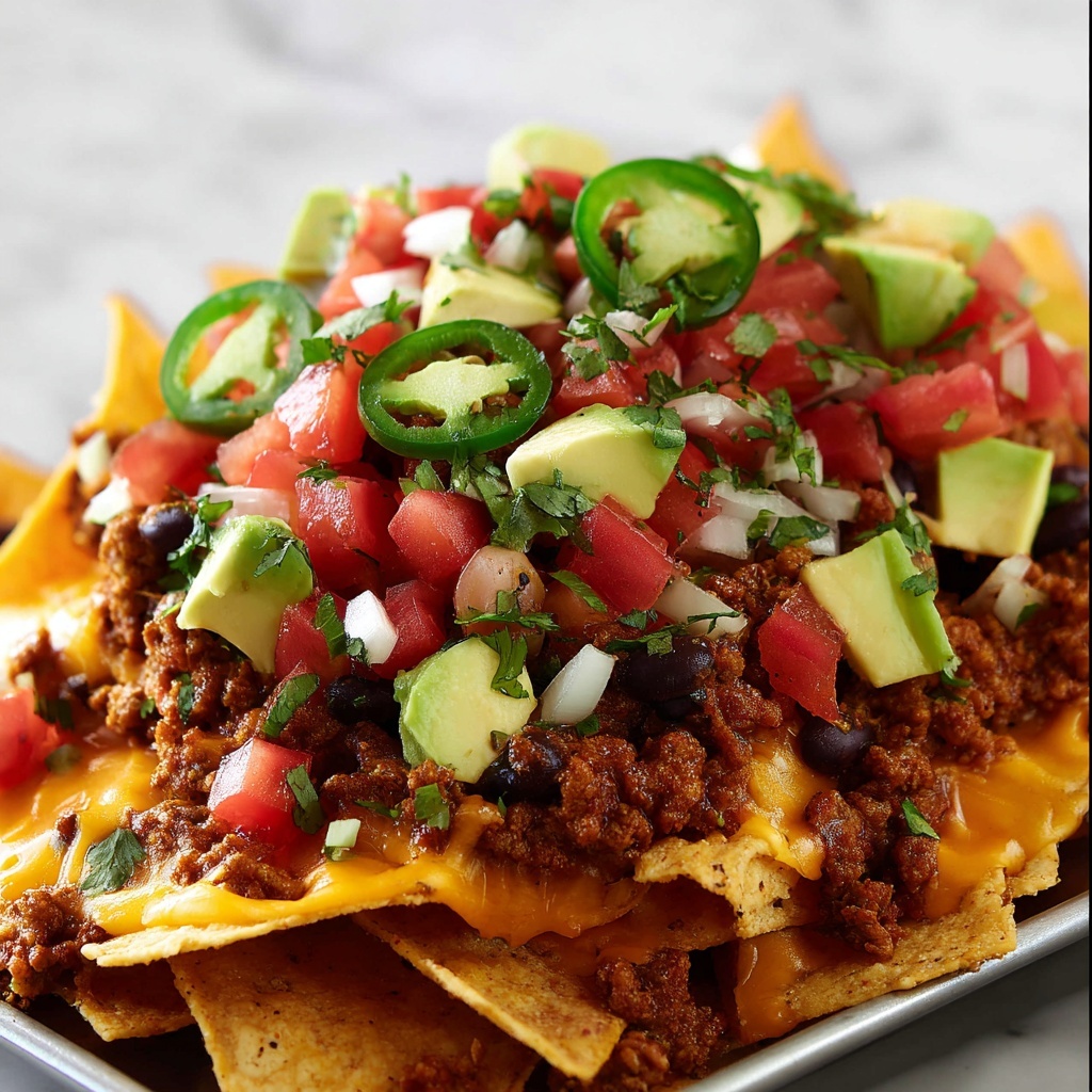Easy Nachos Recipe - Recipe Image
