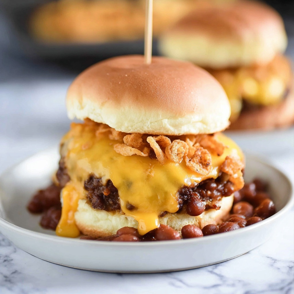 Chili Cheeseburgers Recipe - Recipe Image