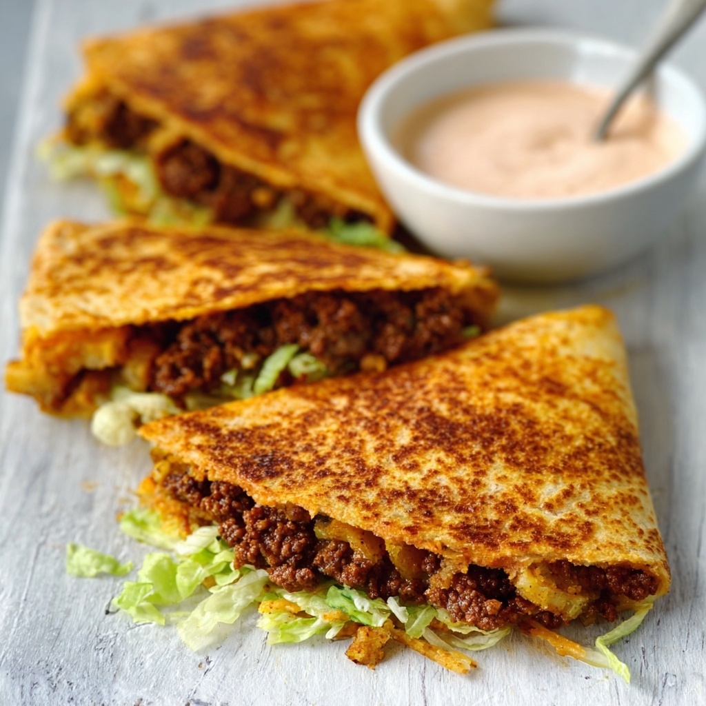 Nachos Beef Folded Wraps Recipe - Recipe Image