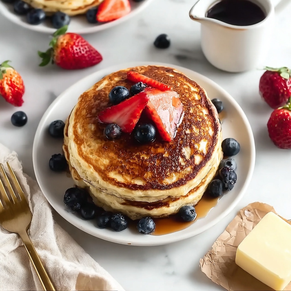 Protein Pancakes with Cottage Cheese Recipe - Recipe Image