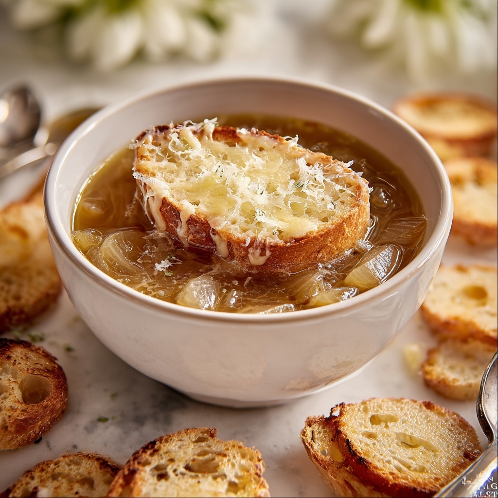 Simple French Onion Soup Recipe - Recipe Image