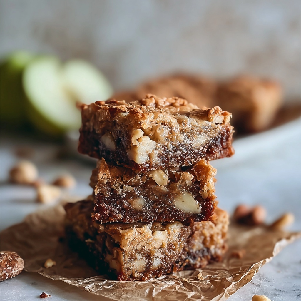 Apple Brownies Recipe: Chewy, Sweet & Easy Dessert Recipe - Recipe Image